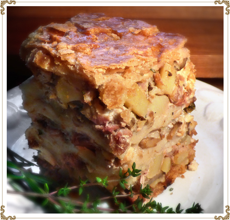 Photo de cipaille sans gluten