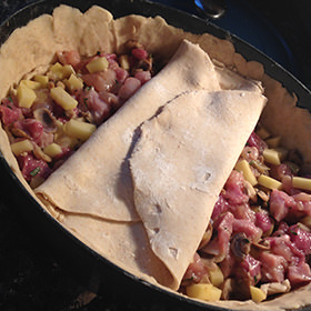 Cipaille sans-gluten - Étape D