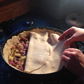 Cipaille sans-gluten - Étape E