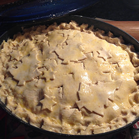 Cipaille sans-gluten - Étape F