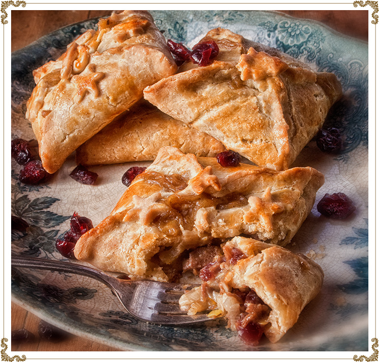 Recette de Baluchons de canard, orange et canneberge sans gluten de Cuisine l'Angélique.