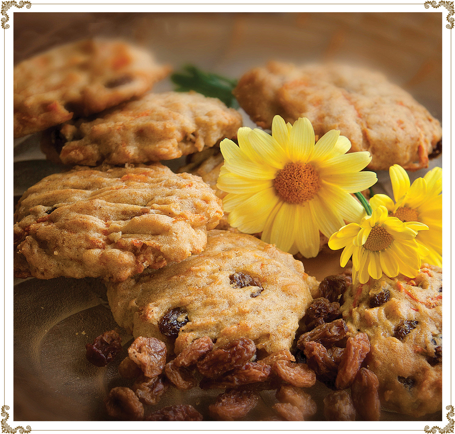 Recette de Biscuits aux carottes sans gluten et sans produits laitiers de Cuisine l'Angélique.