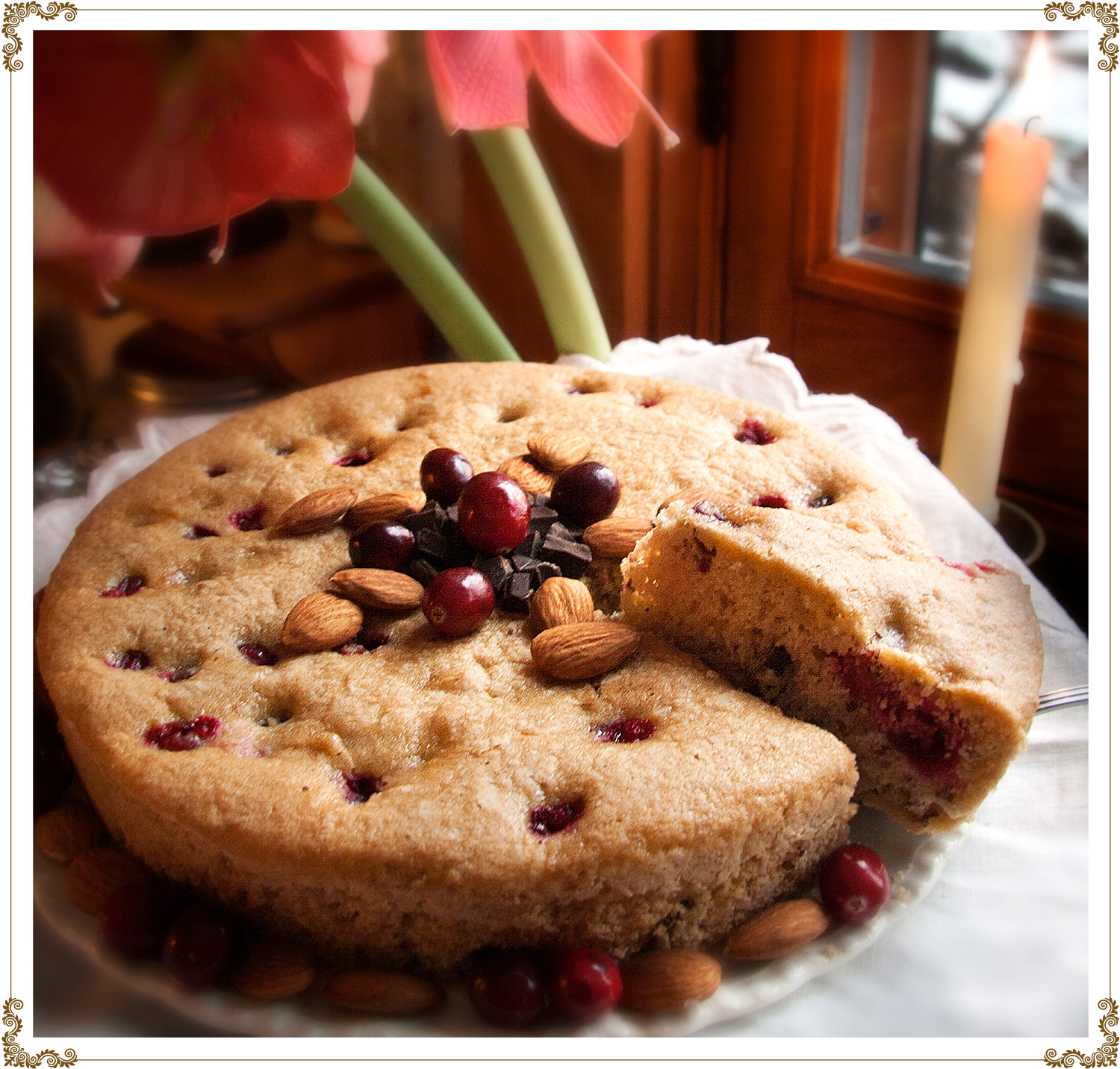 Decadent chocolate cranberry cake Recipe Gluten-free, dairy-free (casein-free) and hypotoxic

By: Cuisine l'Angélique