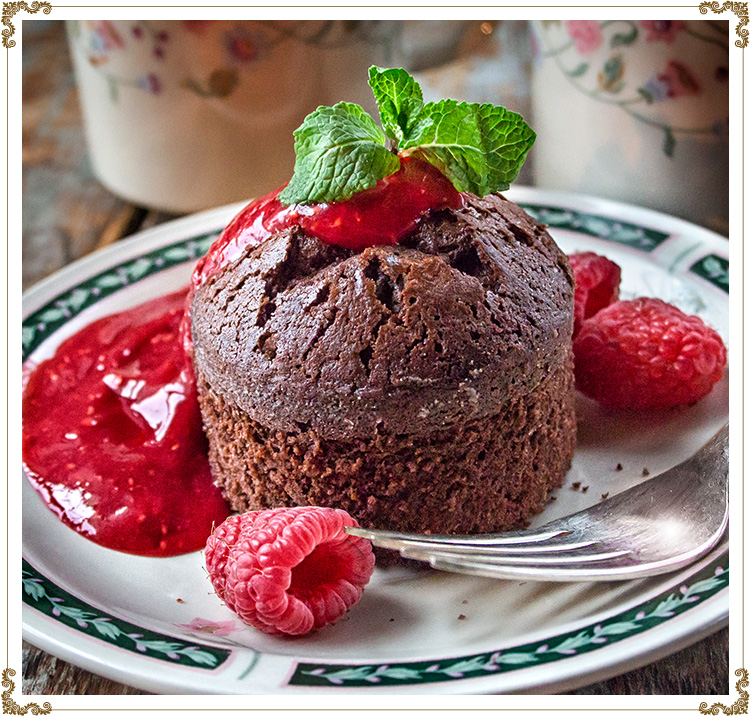 Photo recipe Chocolate Soufflé Cake
Gluten-free, dairy-free (casein-free) and hypotoxic 
By: Cuisine l'Angélique

