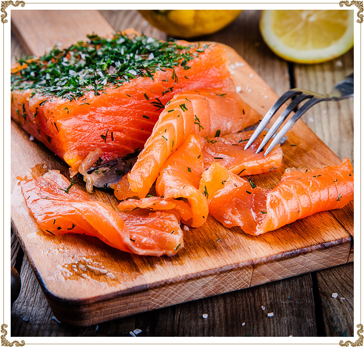 Recette de Gravlax de saumon sans gluten et sans produits laitiers de Cuisine l'Angélique.