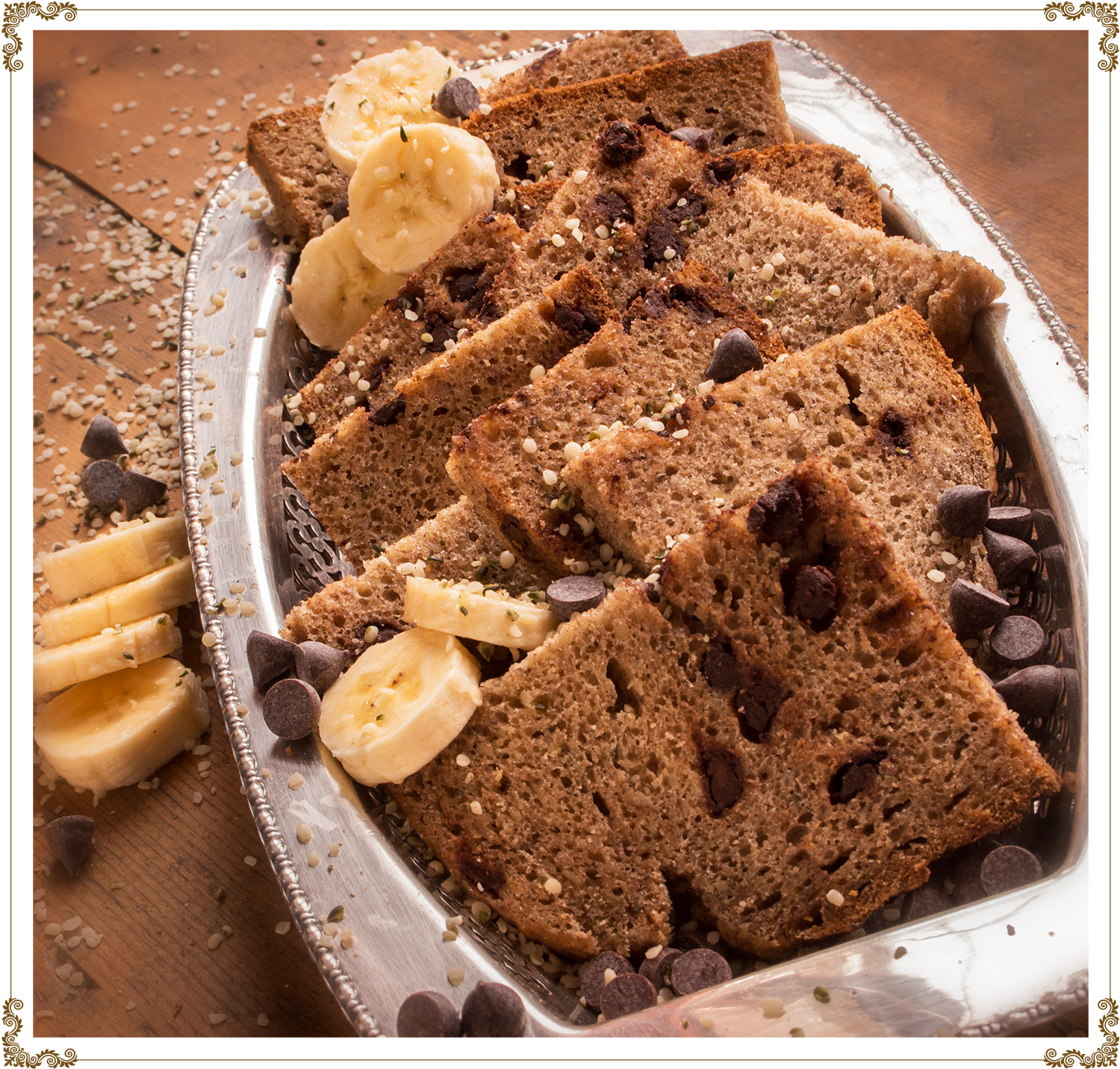 Banana and hemp bread
Gluten-free, dairy-free (casein-free), hypotoxic and vegan recipe.
WITH ALL-PURPOSE FLOUR LA MERVEILLEUSE
COOKING METHOD: IN THE CONVENTIONAL OVEN
By: Cuisine l'Angélique
