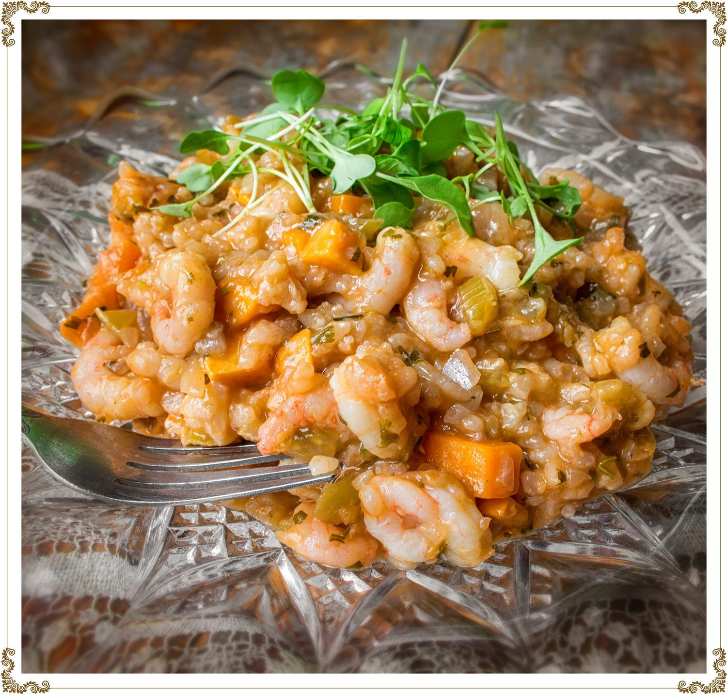 Slow cooker shrimp risotto Recipe Gluten-free, Dairy-free, Organic from Cuisine l’Angélique.