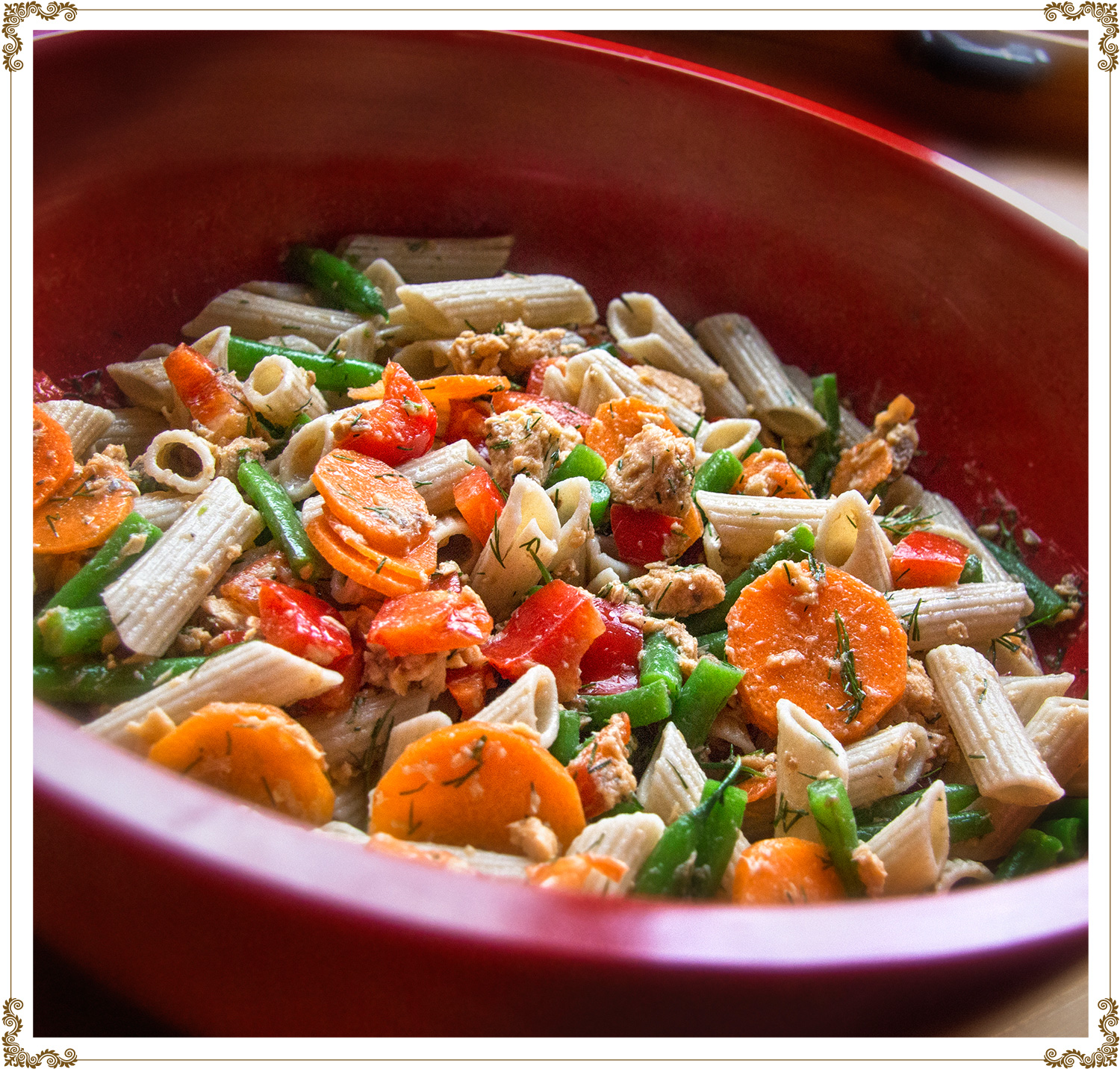 Salmon pasta salad
Gluten-free, dairy-free (casein-free) and hypotoxic recipe
By: Cuisine l'Angélique
