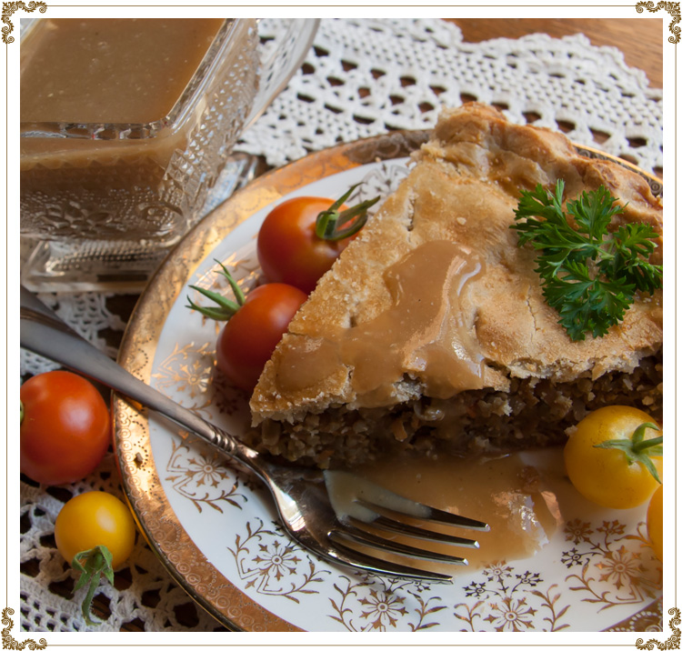 Photo de Tourtière millet et quinoa sans gluten