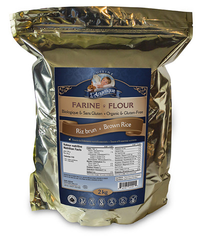 Gluten-free brown rice flour
