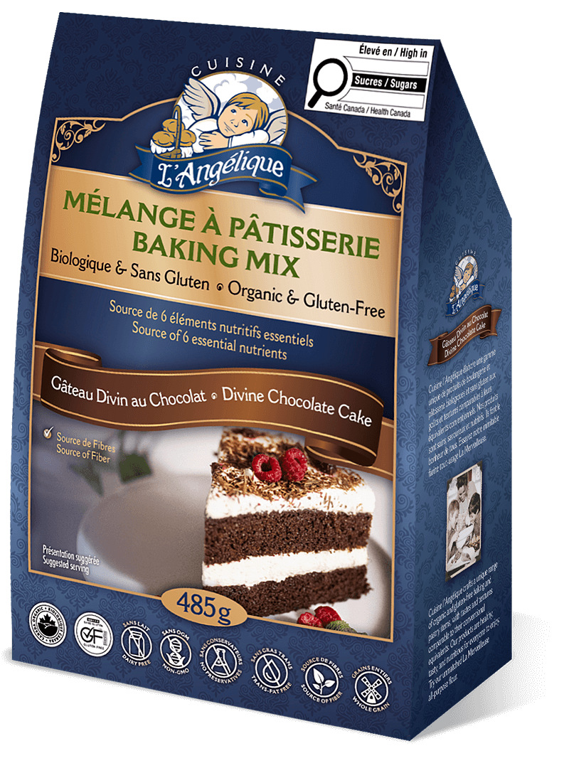 Gâteau divin au chocolat sans gluten